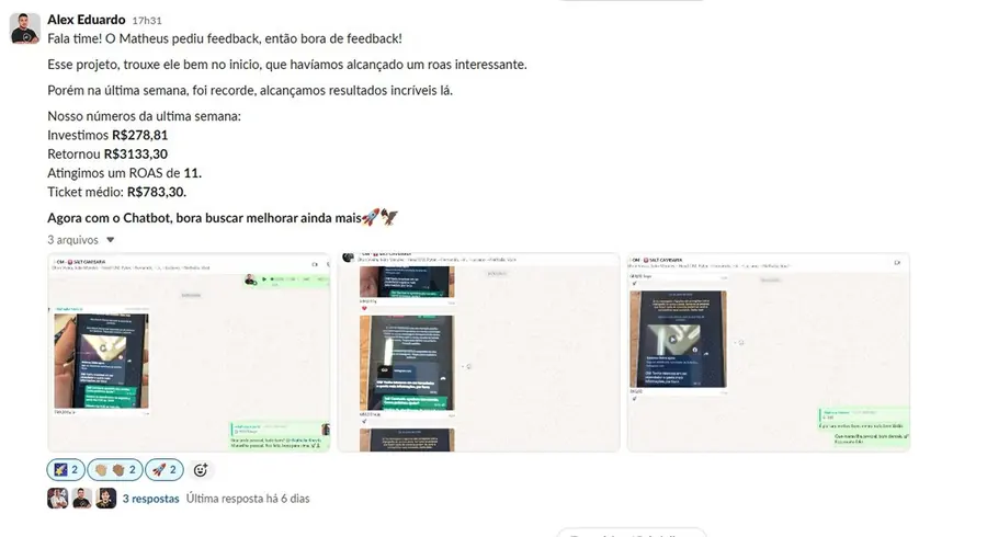 Resultado de cliente da Olimpus