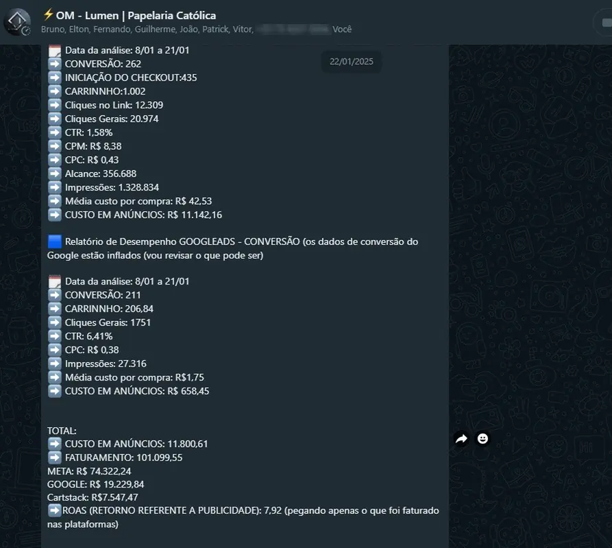 Resultado de cliente da Olimpus