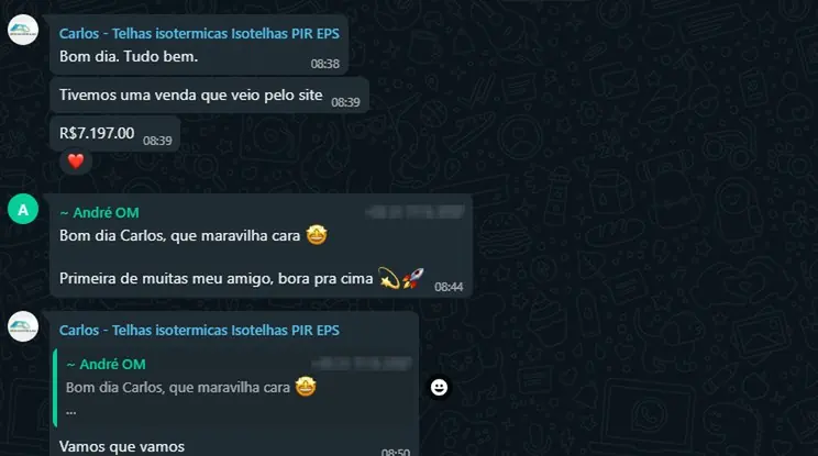 Resultado de cliente da Olimpus